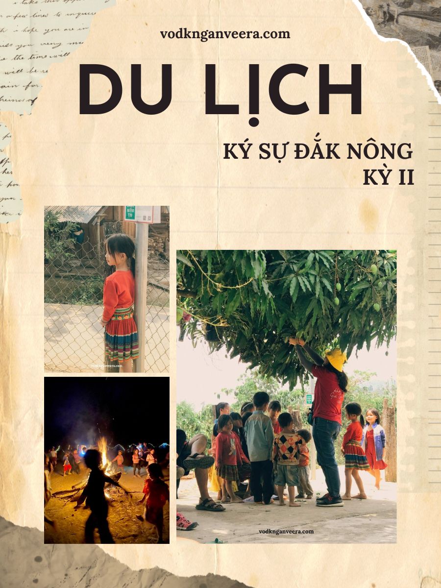 Du lịch thiện nguyện Đắk Nông Color Tour hoạt động tình nguyện bền vững sustainability travel Vietnam